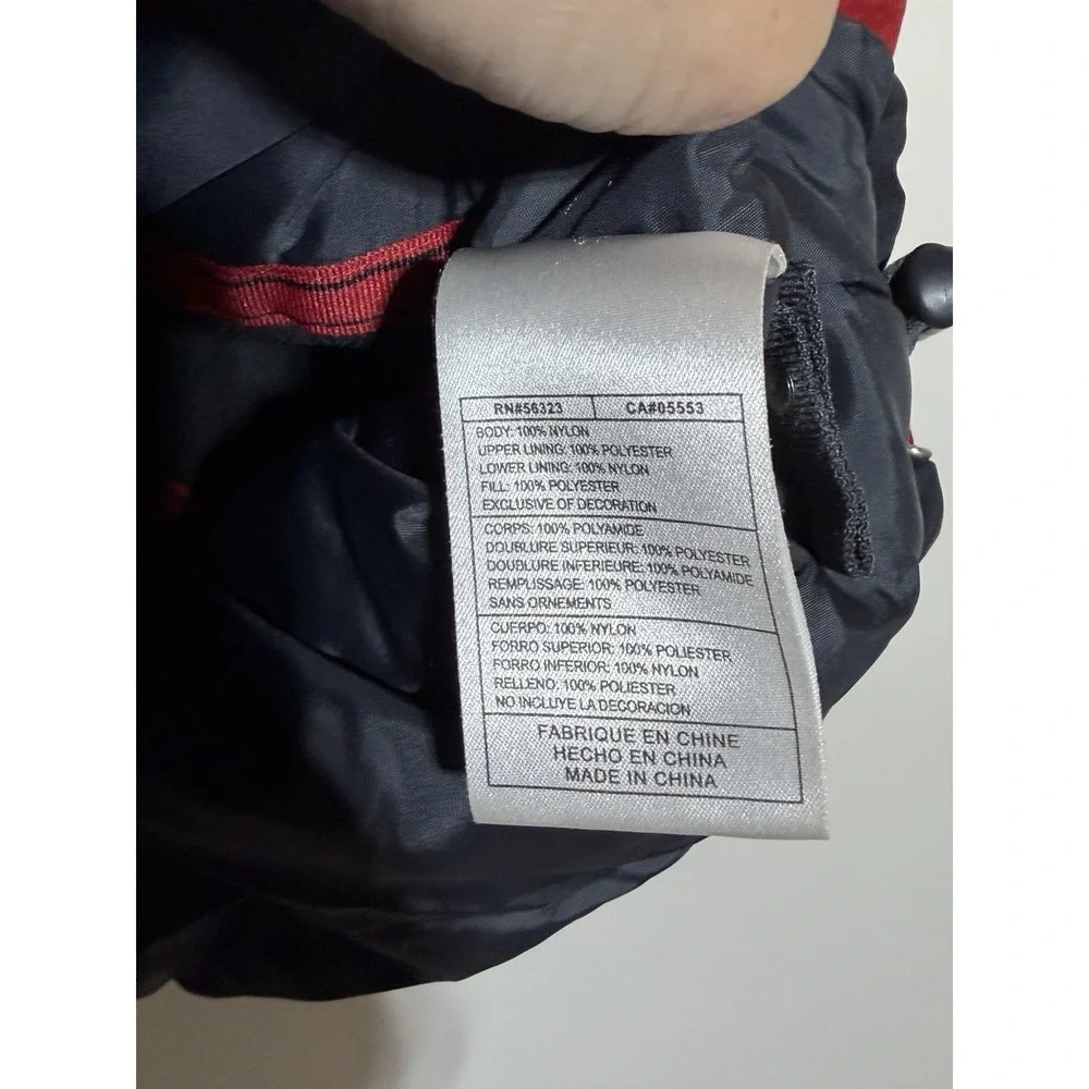 Nike Red Men Large Coat Zip Up Hoodie Vintage  RN#56323 CA# 05553